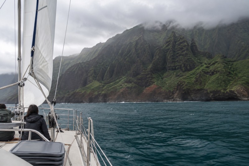 Kauai’s Na Pali Coast Snorkel and Sail Tour